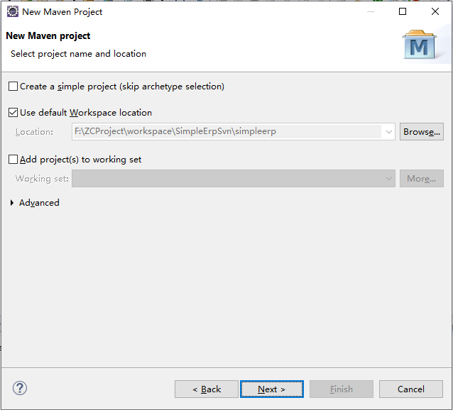 Maven Project项目工作目录